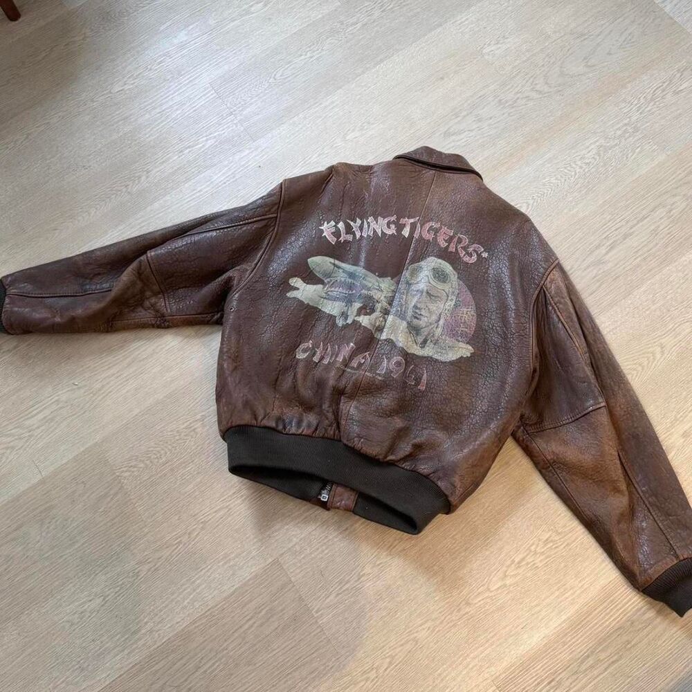 Avirex Men's Brown Jacket